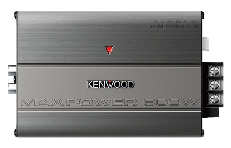 Kenwood - KAC-M3001 - Compact Mono Power Amplifier, Conformal Coated,  400W Max Power