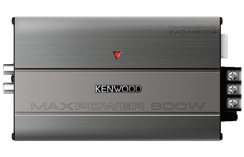 Kenwood - KAC-M3004 - Compact 4CH Power Amplifier, Conformal Coated,  400W Max Power