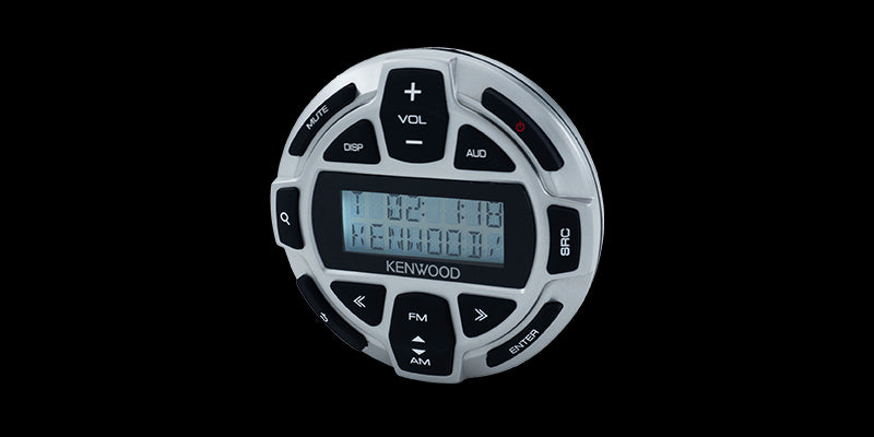 Kenwood - KCA-RC55MR - Wired Marine LCD Remote Control for Marine Receivers with IPX7 Protection