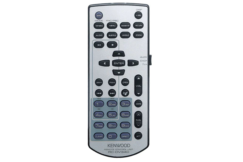 Kenwood - KCA-RCDV340 - Infrared Remote Control for Video and Navigation Receivers