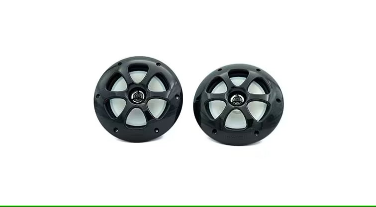 Kenwood - KFC-1613MRB - 6.5" 2-way Marine Speaker (Black), 100W Max power