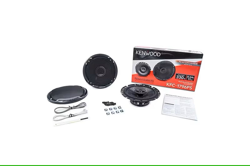 Kenwood - KFC-1796PS - 6-3/4" 2-Way Speaker System, 330W Max Power