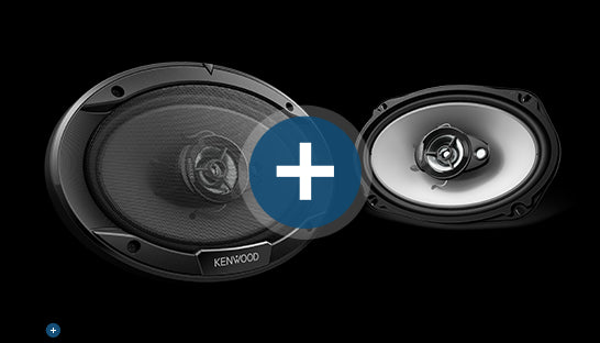 Kenwood - KFC-6966S - 6x9" 3-Way Speaker System, 400W Max Power