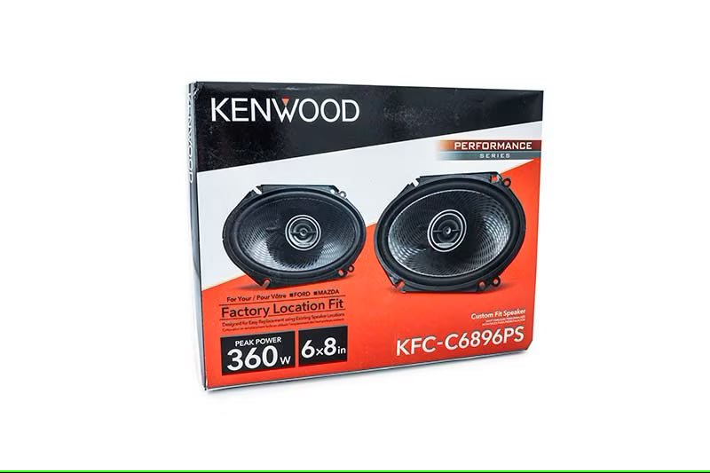 Kenwood - KFC-C6896PS - 6x8" Custom Fit 2-way Speaker System , 360W Max Power