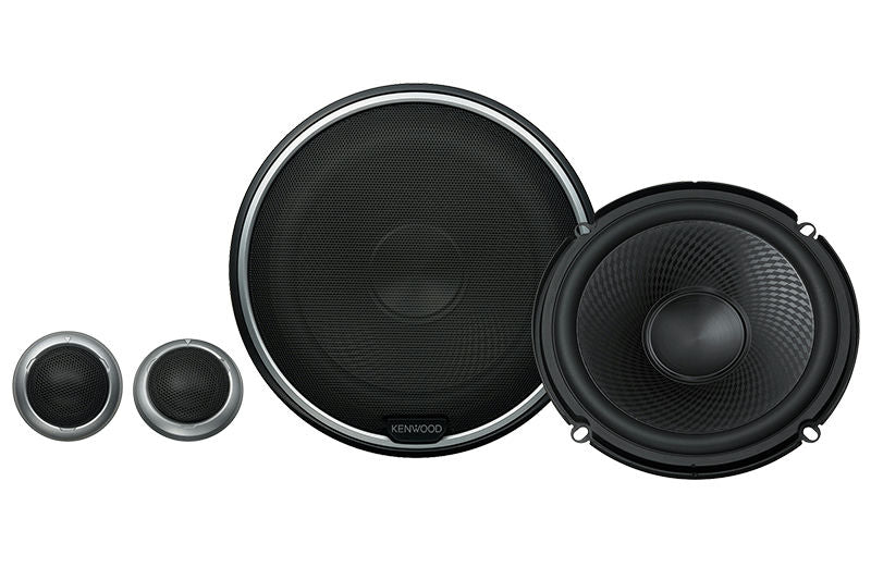 Kenwood - KFC-P710PS - 6-1/2" mid-woofer and 1" Swivel Tweeter - Component Speaker System