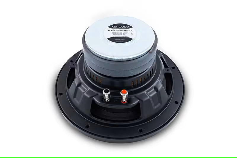 Kenwood - KFC-W2541 - 10" Subwoofer, Single 4-ohm voice coil,  1300 W Maximum Power Handling (300W RMS)