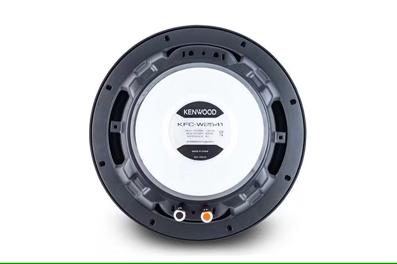 Kenwood - KFC-W2541 - 10" Subwoofer, Single 4-ohm voice coil,  1300 W Maximum Power Handling (300W RMS)