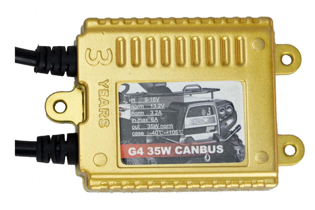 Race Sport BALLASTCANBUSG4 - 35-Watt GEN4® Canbus HID conversion spare ballast (each) - Professional Grade