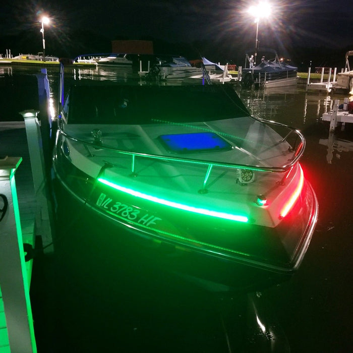 Race Sport MSL1FTSL - NEW -  Marine Vessel 12in LED Strip Starboard and Port sidelight Nav kit (1FT)