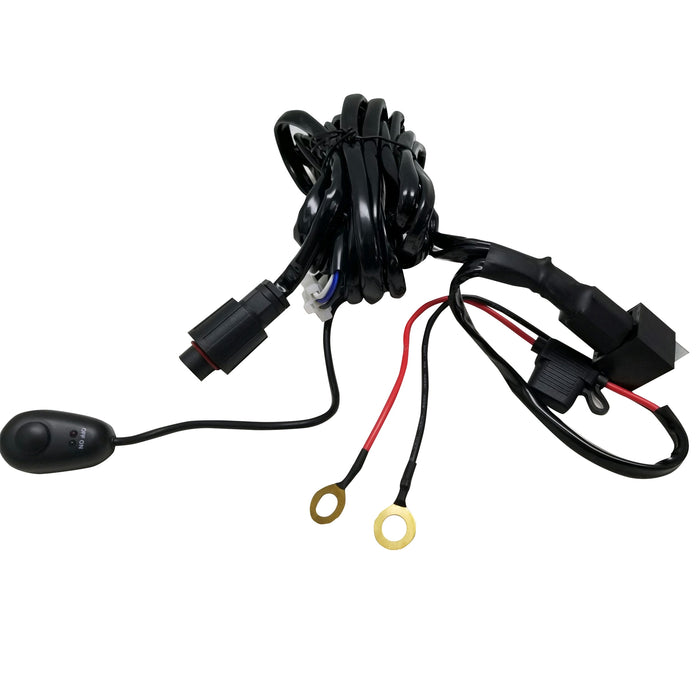 Race Sport MSLBWAH - Marine Sport Light Bar Harness - Pair with Straight and Wrap Around Marine Light Bars