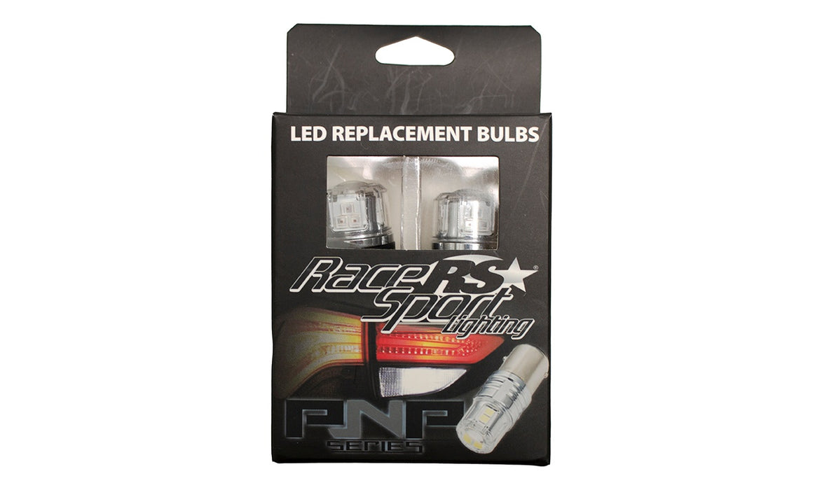 Race Sport RS31573030W - NEW - PNP Series 3157 LED Replacement Bulbs with New 3030 diode technology and corrosion proof cover - WHITE LED