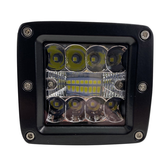 Race Sport RS3X3ECO - NEW - ECO-LIGHT LED High Power CUBE Style Auxiliary Lights (Sold as Pairs)