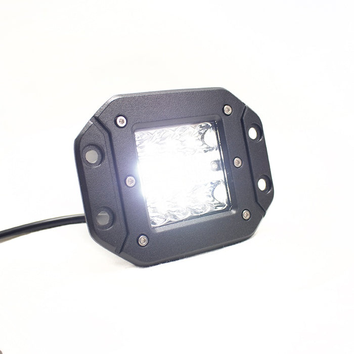 Race Sport RS3X3FECO - NEW - ECO-LIGHT LED High Power FLUSH MOUNT Style Auxiliary Lights (Sold as Pairs)