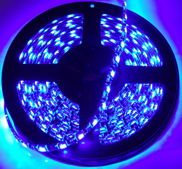 Race Sport RS50505MB - 16ft (5M) 5050 LED Strip (Blue) - Tape Strip Reel Custom Lighting System