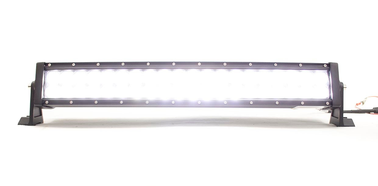 Race Sport RSLED120W - Street Series 22in COMBO LED Light Bar 120W/7,800LM  Includes Easy to install Wire Harness and Switch - 3-yr Warranty Flagship Light bars