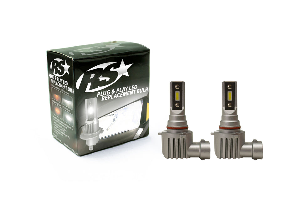 Race Sport RSPNP9005 - 9005 PNP Series Plug N Play Super LUX LED OEM Replacement Bulb Kit