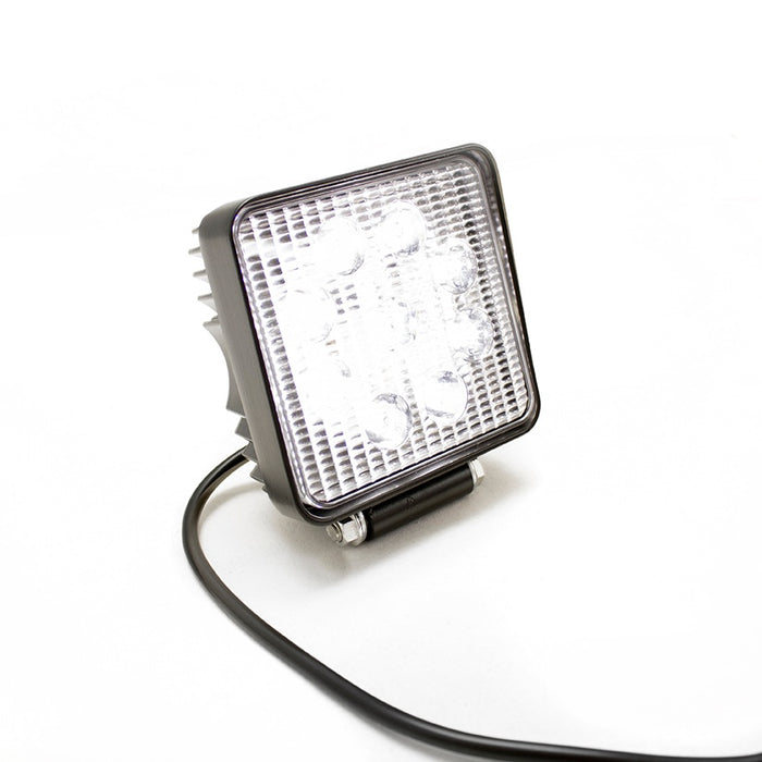 RaceSport - RS-27W-S - Street Series 4in Square LED Work Spot Light 27W/1,755LM