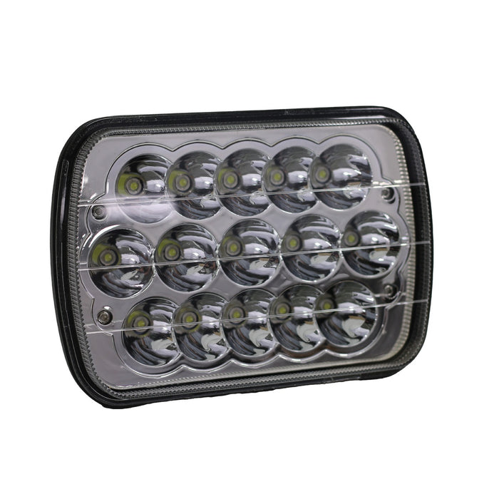 RaceSport - RS-7X6-LEDC-PR - 7x6in LED Conversion Lens  (Pair Left and Right) 54-Watts per light (108-watts Total)