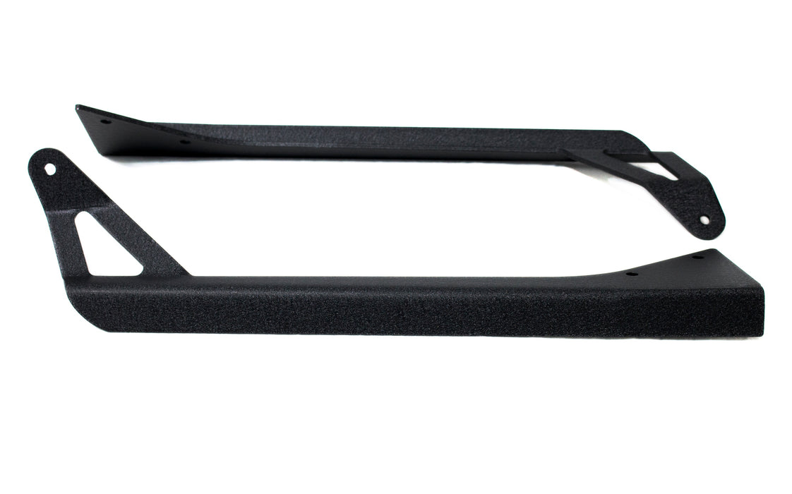 RaceSport - RS-NR-L19-4 - 87-96 Jeep Wrangler YJ 50in Straight Light Bar Window Pillar Brackets