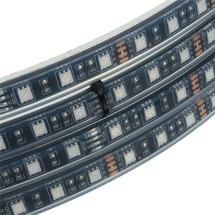 RaceSport - RSCSWL15-C - NEW for 2020 - ColorSMART Bluetooth Controlled 15.5inch LED Wheel Light Kits with 16 Million colors with Chasing Function