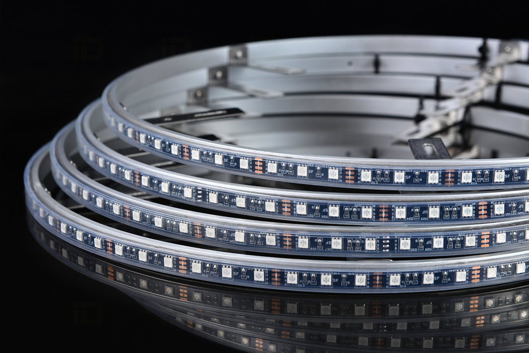 RaceSport - RSCSWL15-C - NEW for 2020 - ColorSMART Bluetooth Controlled 15.5inch LED Wheel Light Kits with 16 Million colors with Chasing Function