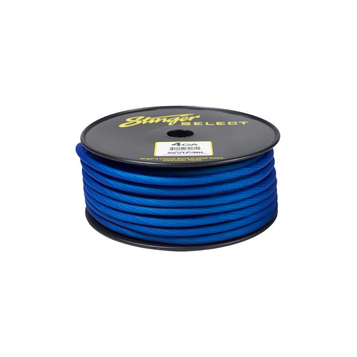 Stinger Select - SSVLP4BL - STINGER SELECT VL MATTE BLUE PWR WIRE - 100 FT