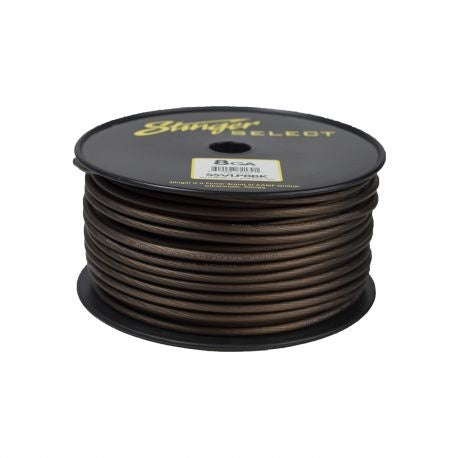 Stinger Select - SSVLP8BK - STINGER SELECT VL MATTE BLACK 8GA PWR WIRE - 250 FT