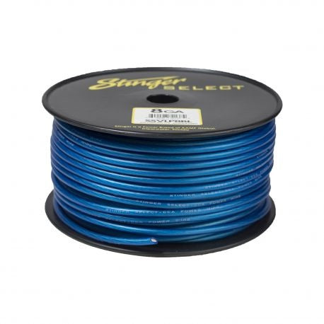 Stinger Select - SSVLP8BL - STINGER SELECT VL MATTE BLUE 8GA PWR WIRE - 250 FT