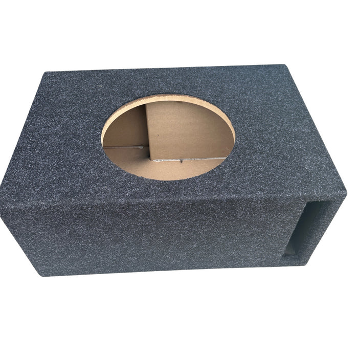 Tezla Audio - TZ12SVC Single 12 Speaker box enclosure Carpeted for 500 Series Tezla Audio Subwoofer, 1.507 Cubes after displacement, Tuned at 32 Hz