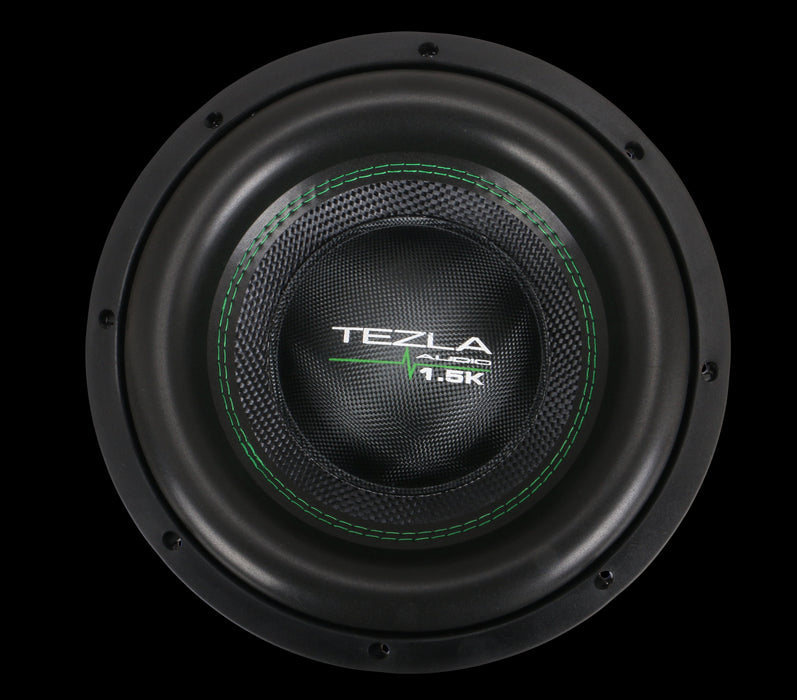 Tezla Audio - TZV110D215K - High Performance Car Subwoofer 10 Inch, Dual 2ohm, RMS 1000W, MAX 2000 Watts