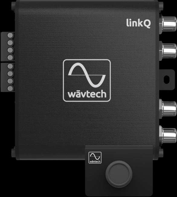 Wavtech - linkQ - 2-Channel Line Output Converter/ Line Driver w/ Paragraphic EQ and remote level control