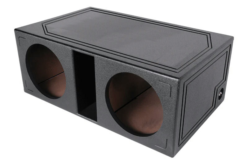 Atrend -SPL-10DV - 10 inch Dual SPL Vented - Coated, Total box volume, 3 cubic feet, Full 1" MDF Baffle Board