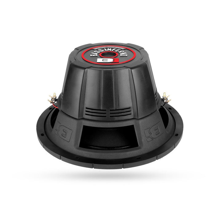 Bass Inferno - BPW12D -  12"  2000 WATTS 4 OHMS DVC SUBWOOFER