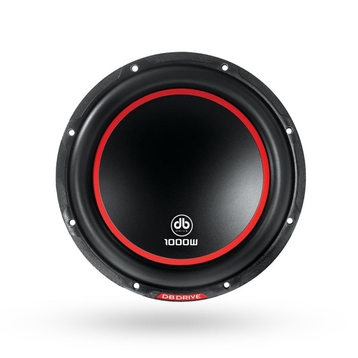 DB Drive - K4 12D4 -  12" 500/1000 WATTS DUAL 4 OHM SUBWOOFER