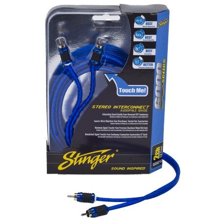 Stinger - SI626 - 6FT 6000 SHIELDED DIRECTIONAL TWIST RCA