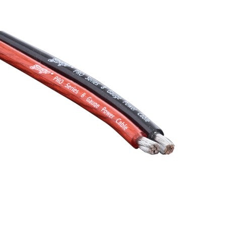 Stinger - SPW18TR - 8 GA RED POWER WIRE PRO 250FT