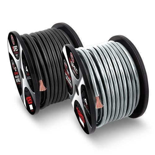 T-SPEC - V12PW-8250 - 8 AWG 250FT MATTE RED OFC POWER WIRE - v12 SERIES