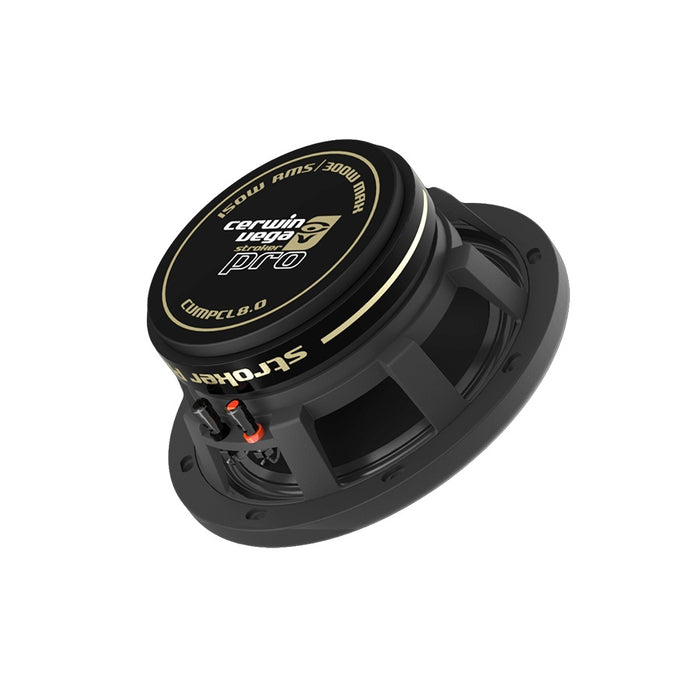 Cerwin Vega - CVMPCL6.5 - 6.5" Stroker Pro midrange speaker gold, each - 100W RMS / 200W MAX