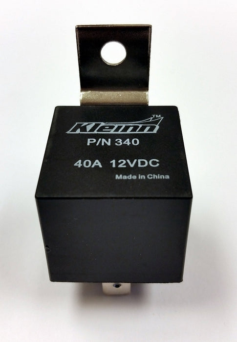 Kleinn - 340 - Sealed 40-amp, 5-post, SPDT Relay (12-volt)