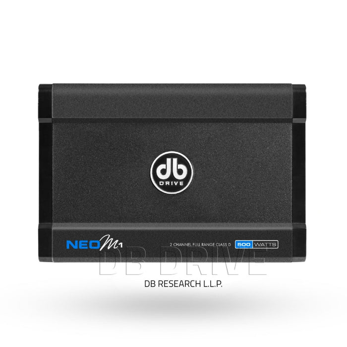 DB Drive - NEO-M1 - MARINE NEO MINI 500W CLASS D MONOBLOCK AMPLIFIER (K17)