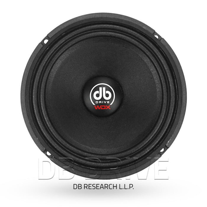 DB Drive - WDX65C - 6.5" HIGH EFFICIENCY COMPETITION COMPONENT SYSTEM W/ALUMINUM SHALLOW MOUNT TWEETER  (E17)