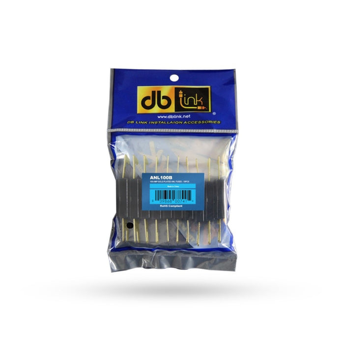 DB Link - ANL100B - GOLD PLATED 100 AMP ANL FUSE (BULK)  (K10)