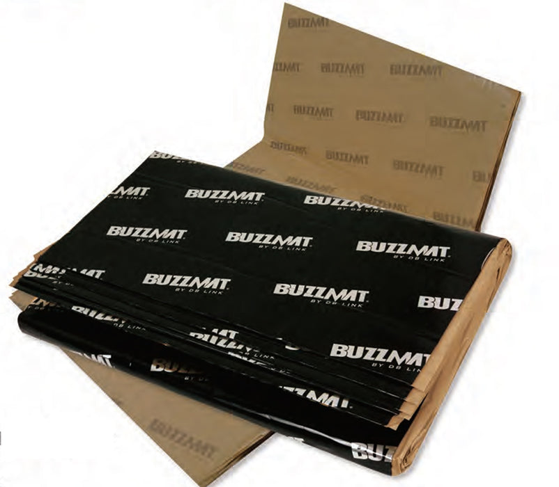 DB Link - LBK101832BK - BUZZ MAT BULK KIT 10 SHEETS 18inch X 32inch - BLK BUTYL  (E13)