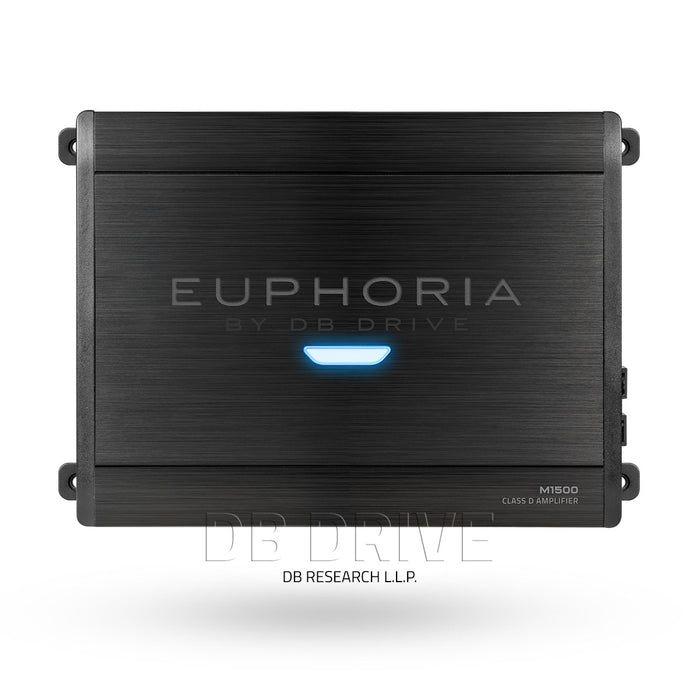 Euphoria - M1500 1 x 1500 WATTS @ 1 OHM CLASS D MONO AMPLIFIER