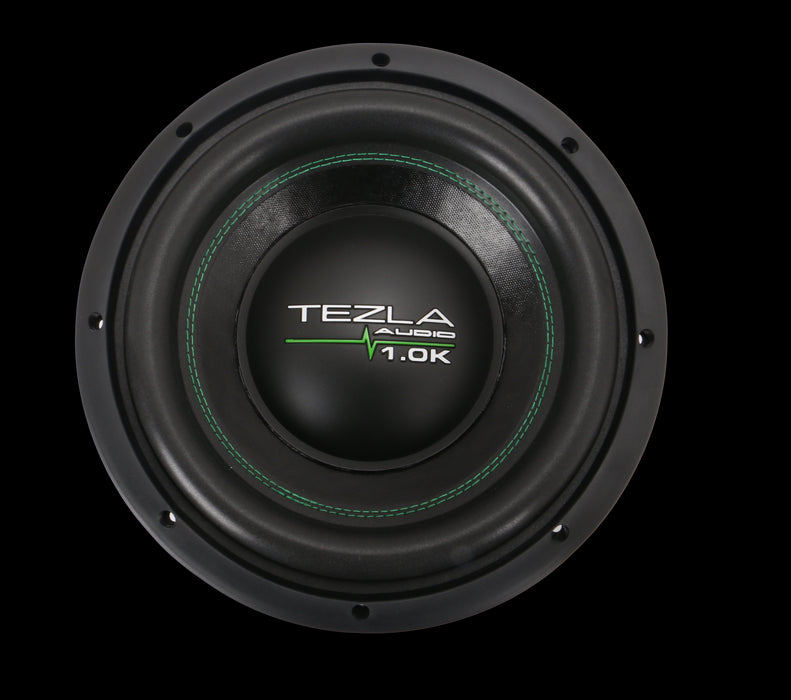 Tezla Audio - TZV110D410K - High Performance Car Subwoofer 10 Inch, Dual 4ohm, RMS  750W, 1500 Watts