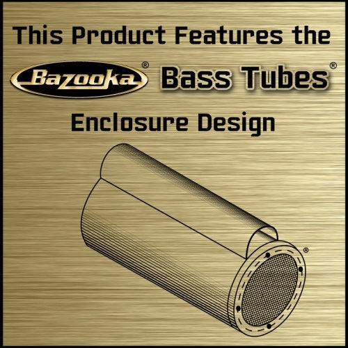 Bazooka - BT6014 - BAZOOKA BASS TUBE-6IN 4OHM