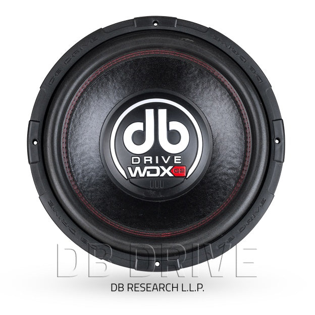 DB Drive - WDX15G2.2 - 15" WOOFER 2 OHM DVC 1250W NOMINAL / 2500W MAX