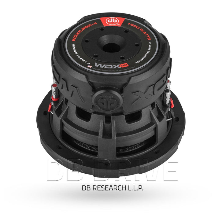 DB Drive - WDX6.5G2.4 - 6.5" WOOFER 4 OHM DVC 400W NOMINAL / 800W MAX