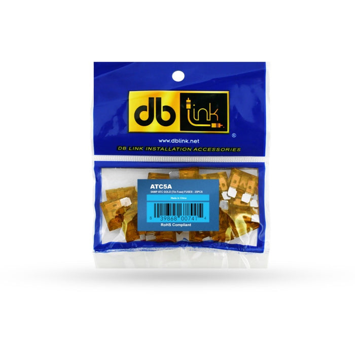 DB Link - ATC5A - 5 AMP ATC FUSE/25 PCS/BAG  (L12)