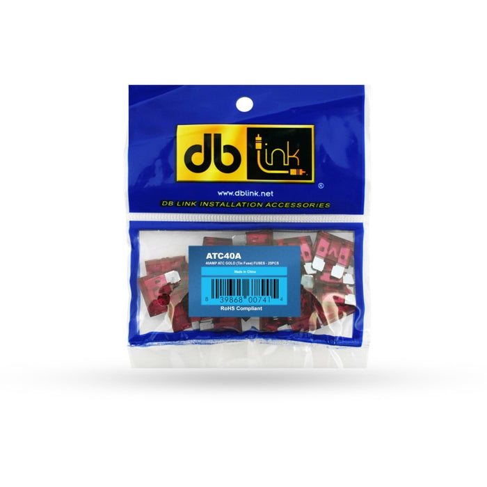 DB Link - ATC40A - 40 AMP ATC FUSE/25 PCS/BAG  (E09)